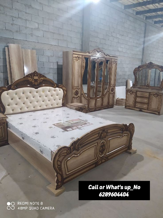 Modern New Highly Luxury Premium Edition Bedroom Furniture Set uploaded by STAR🌟FURNITUR on 7/5/2022