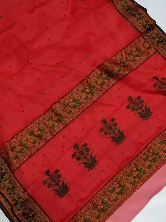 Chanderi silk saree uploaded by business on 7/6/2022
