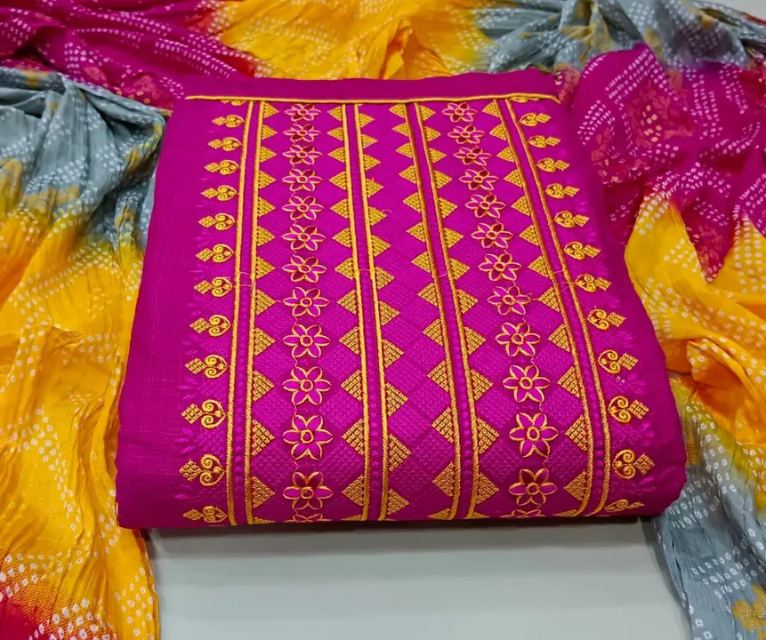 Cotton with Heavy Embroidery  work  uploaded by PD COLLECTION  on 7/6/2022