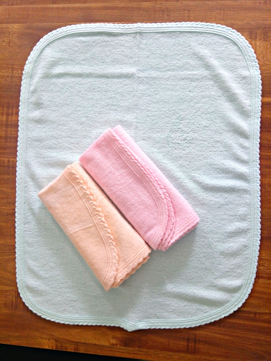 3 pcs Terry Towels Large Hand and Washing Purpose for Baby Care uploaded by business on 7/6/2022