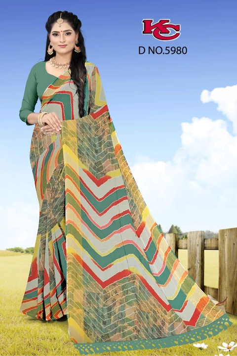 LEHRIYA SAREE uploaded by Raghupati Fabrics on 7/6/2022