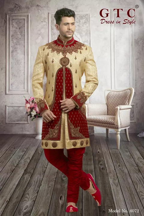 Royal GTC- Exclusive & Wedding Sherwani uploaded by AMBE COLLECTIONS  on 7/6/2022