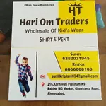 Business logo of Hari om traders
