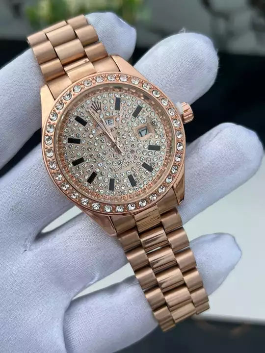 *ROLEX DIAMOND ROSE GOLD EDITION - dj uploaded by Anshi collection  on 7/6/2022