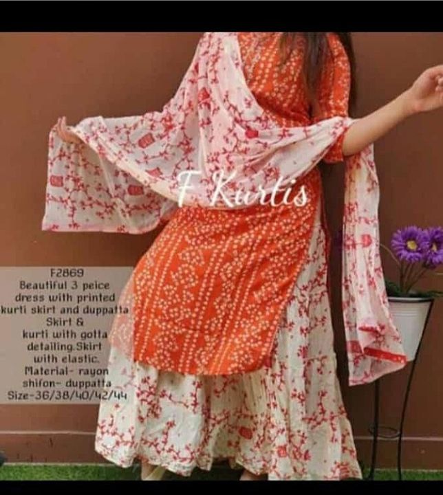 3 piece dress uploaded by Shubhra Traders on 11/8/2020