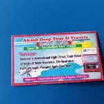 Business logo of Akash Deep tour and travels