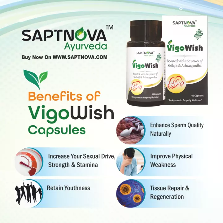 VigoWish - Capsules for Energy, Stamina & Strength uploaded by Nikneel Collection & wellness  on 7/7/2022