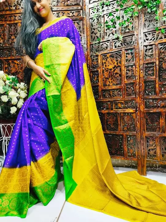 Banarasi dyble silk saree  uploaded by M H collection on 7/7/2022