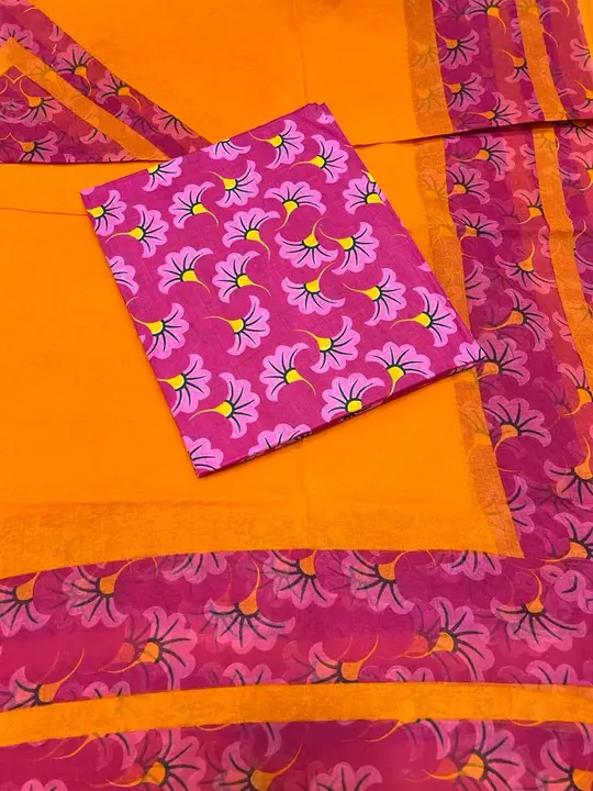 Cotton suit uploaded by Rajwadi vstar paridhan Kotri on 7/7/2022