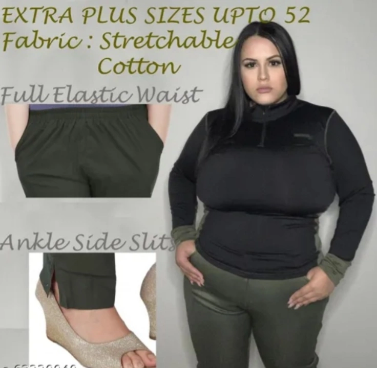 Oversize Stretchable Cotton Lycra Pant Premium Quality uploaded by Cotton Centre on 7/7/2022