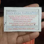 Business logo of Guru kirpa fashion point