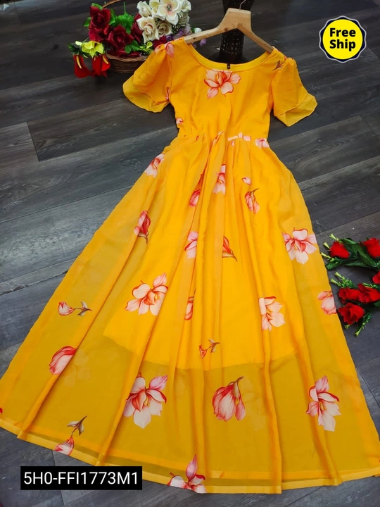 Dress uploaded by Dhaarmi Fashion on 7/7/2022