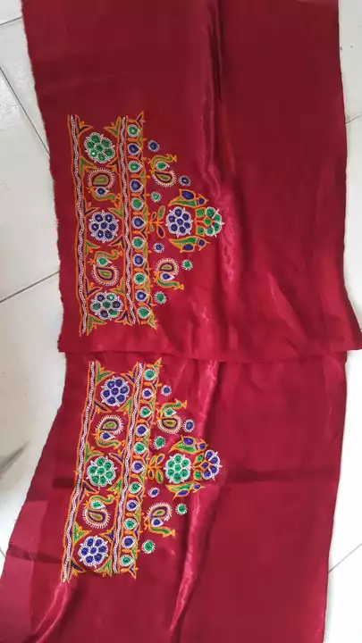Kutchi hand work blouse piece  uploaded by business on 7/7/2022