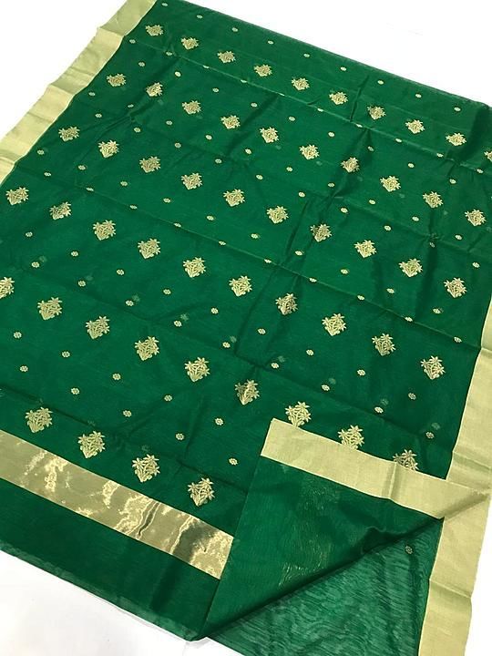 Chanderi Silk Saree uploaded by business on 11/9/2020