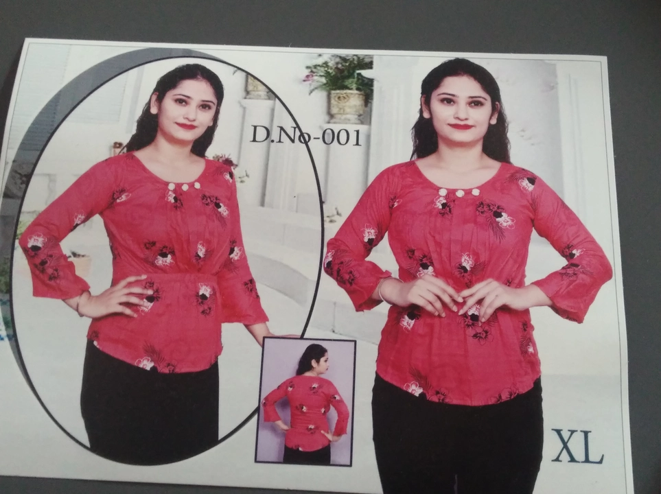 Ledis Tops colour 6 design 2  size M XL uploaded by business on 7/7/2022