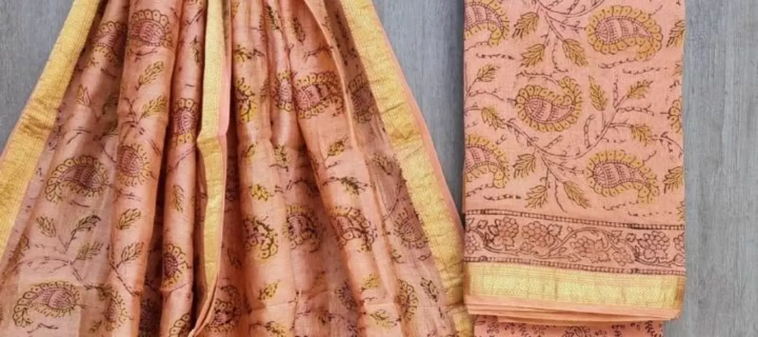 Warehouse Store Images of Shilpkari suit and sarees ,bagru ,jaipur