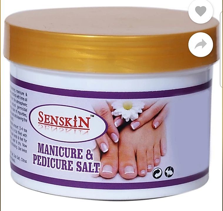 Pedicure Salt With 100% pure extracts and salts uploaded by business on 11/9/2020