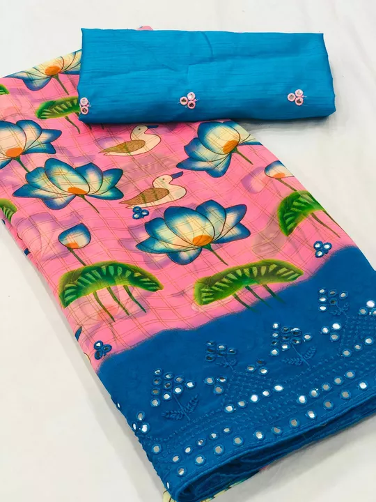 Hare we go with beautiful kalmakari print saree for  your upcoming festival or entry.. uploaded by Dt Brands  on 7/7/2022