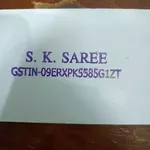 Business logo of Sk saree based out of Mau