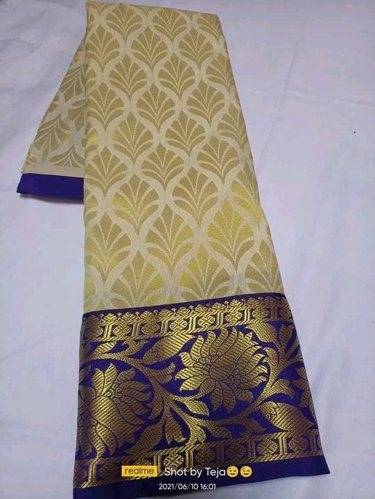 Brocade sarees uploaded by Saree manufacturing on 7/7/2022