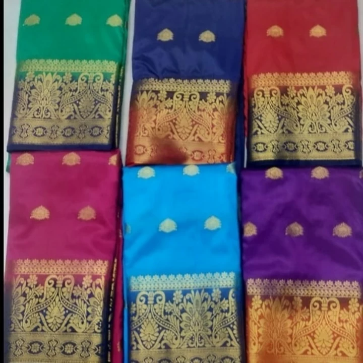 Fancy silk saree uploaded by Jay Jhanjhnath Fabric on 7/8/2022