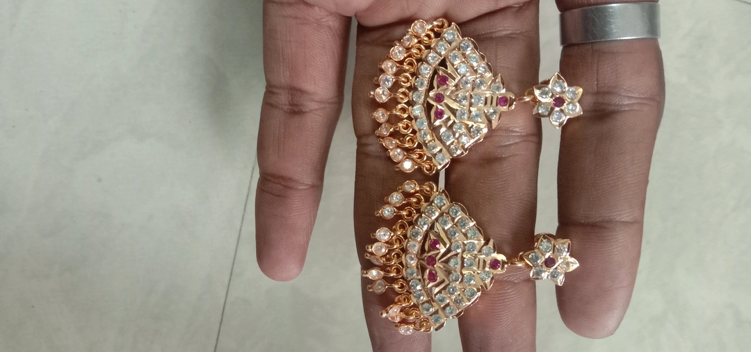 Impon earrings uploaded by SRK gold covering on 7/8/2022