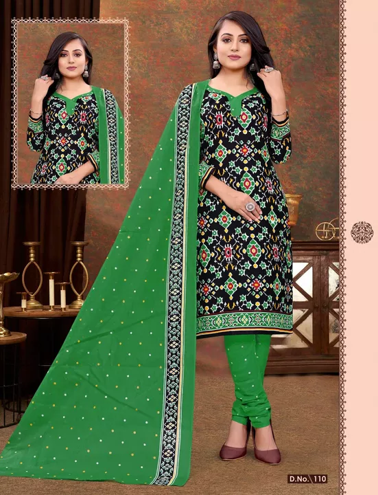 Post image COTTON PRINTED SUIT
10 DESIGN 
10 COLORS
BOOK UR ORDER ON WP 9998187032