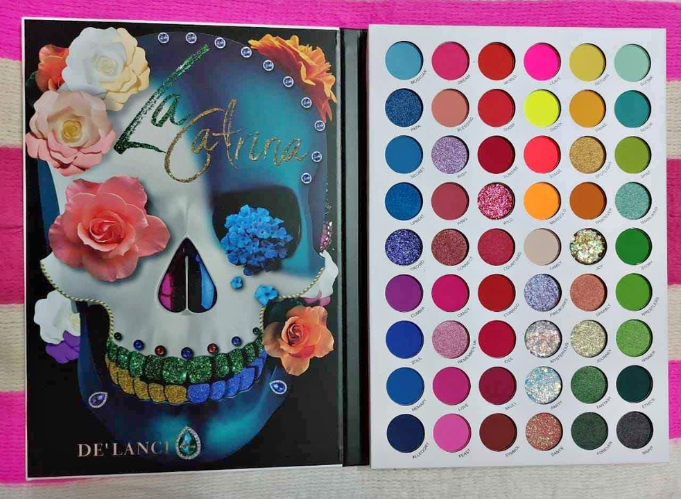Product image with price: Rs. 1350, ID: delanci-la-catrina-eyeshadow-palette-a1a632b0
