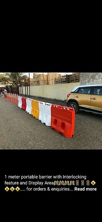 Road barrier uploaded by Shakti Safety House on 11/9/2020