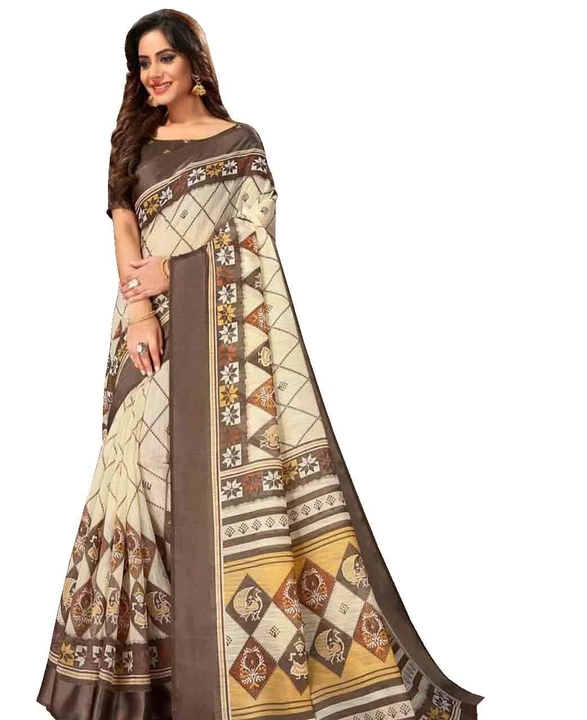 Crepe silk saree uploaded by business on 7/8/2022