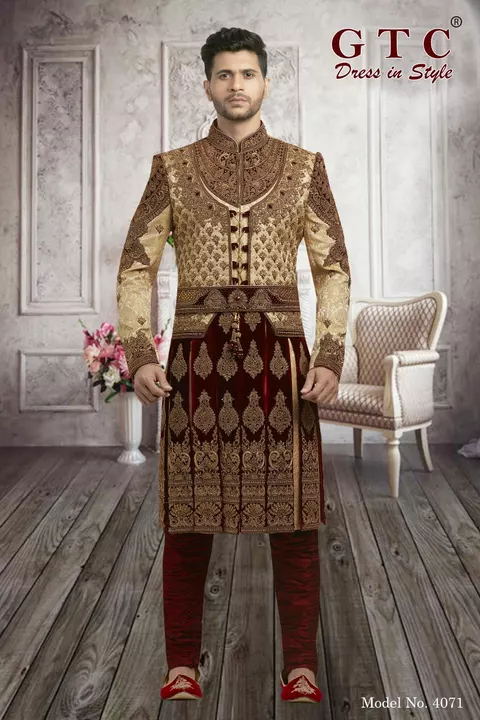 Kingly GTC- Exclusive & Wedding Sherwani uploaded by AMBE COLLECTIONS  on 7/8/2022