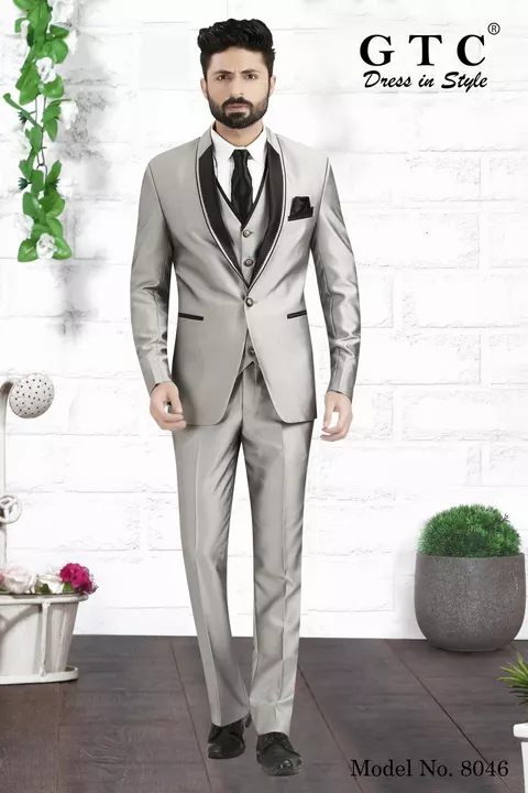Picturesque GTC- 5-piece Designer Men Suit uploaded by AMBE COLLECTIONS  on 7/8/2022