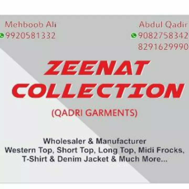 Post image Zeenat Collection has updated their profile picture.
