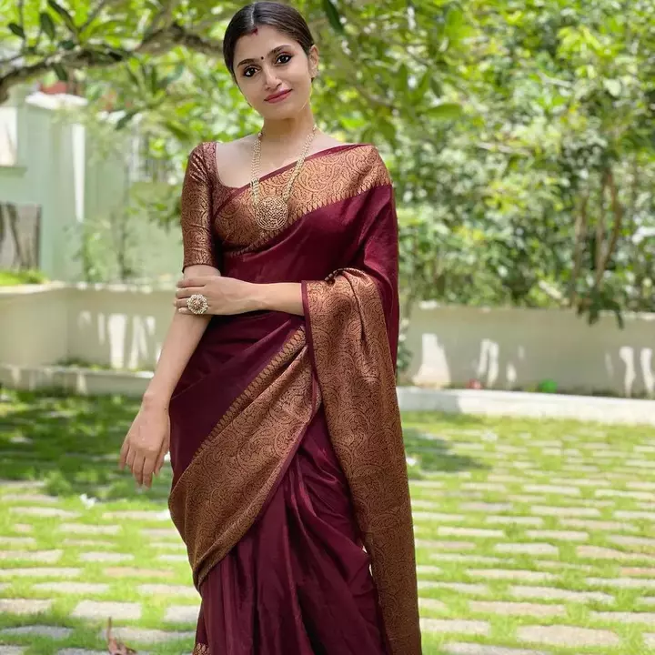 Silk saree  uploaded by business on 7/8/2022