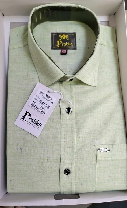 V Prabha Cotton Shirt uploaded by Rudra Enterprises on 7/8/2022