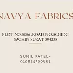 Business logo of Navya fabrics