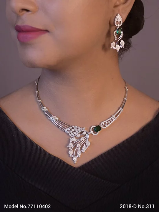 Ab necklace set uploaded by Jewellry.in UDHYAM-TS-02-0045573 on 7/9/2022