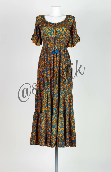 Long bohemian dress  uploaded by business on 7/9/2022