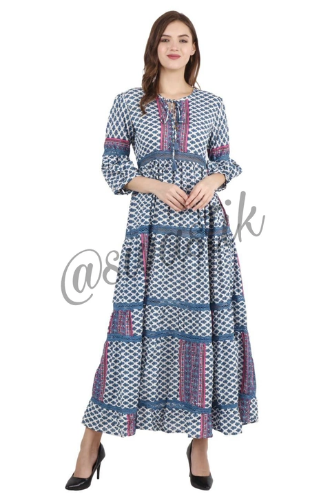 Long bohemian dress  uploaded by Saachi  on 7/9/2022