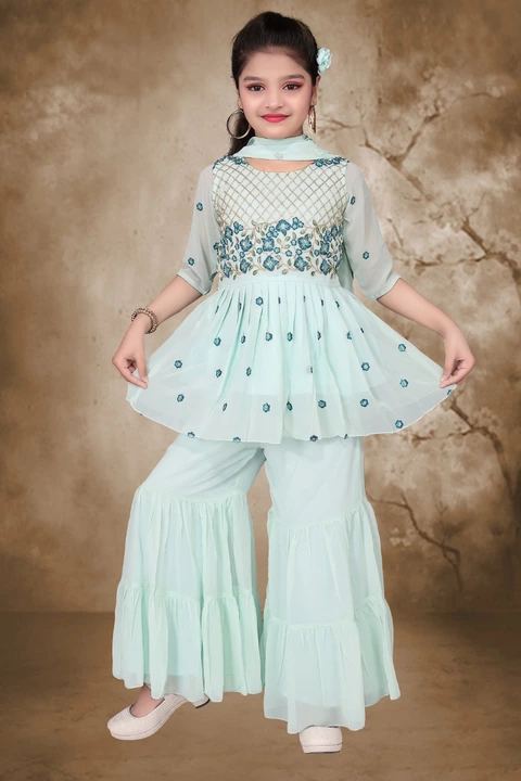 Girls gharara  uploaded by business on 7/9/2022