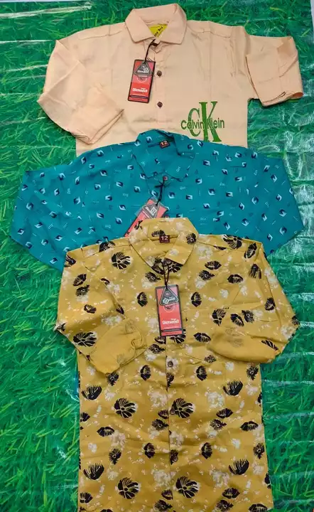 Children shirt size 12 to 18 single set  uploaded by Jay Balaji Enterprise on 7/9/2022