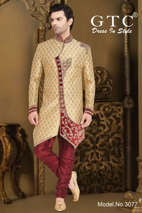 Marvelous GTC- Designer Sherwani uploaded by AMBE COLLECTIONS  on 7/9/2022