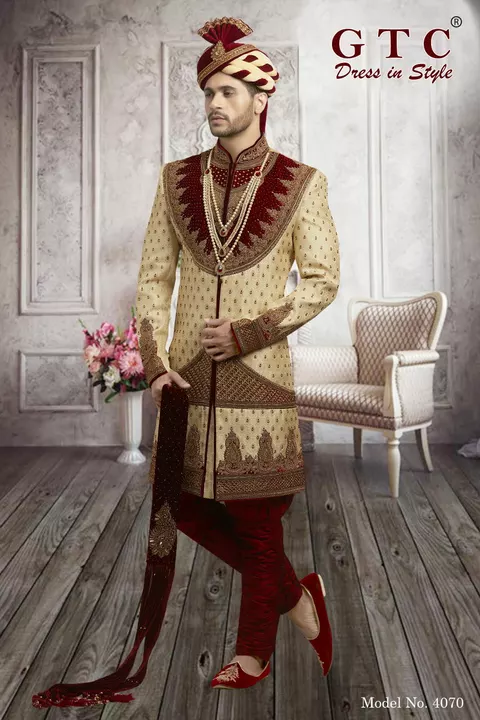 Royal GTC- Exclusive & Wedding Sherwani uploaded by AMBE COLLECTIONS  on 7/9/2022