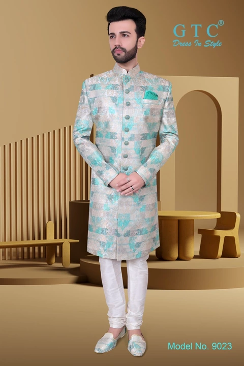 Alluring GTC- Nawabi Sherwani uploaded by AMBE COLLECTIONS  on 7/9/2022