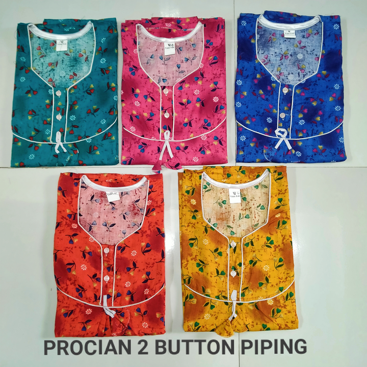 PROCIAN 2 BUTTON PIPING  uploaded by VINIT FAB on 7/9/2022