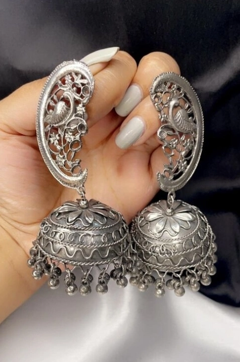 Oxidised Jhumka Earings uploaded by S3 & G Shopping Center on 7/9/2022