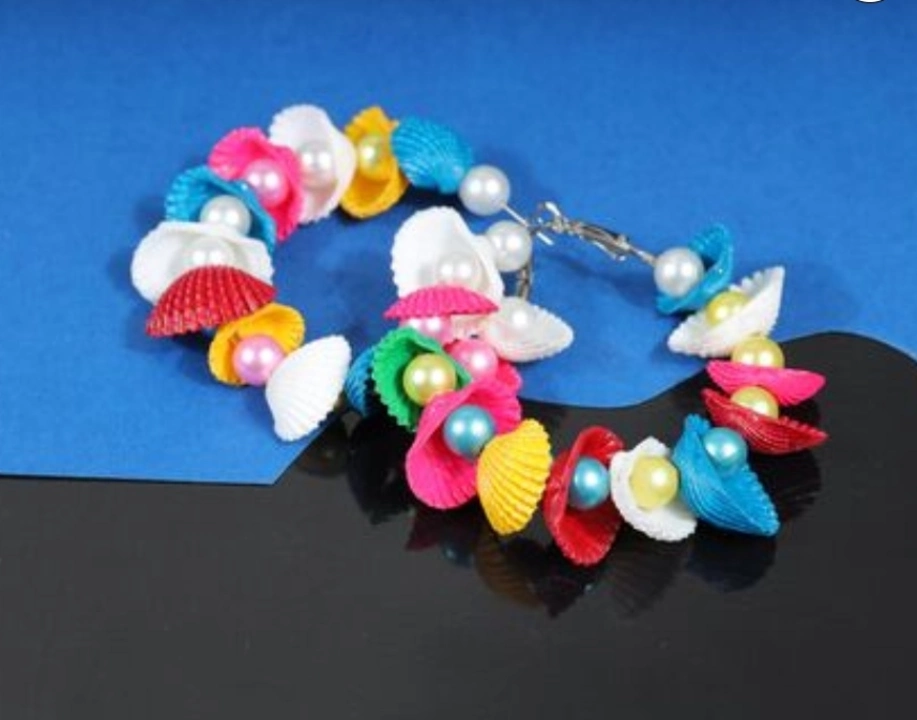 Multicolored Big Hoops Earings uploaded by S3 & G Shopping Center on 7/9/2022