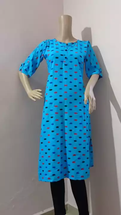 Silk cotton kurtis uploaded by business on 7/9/2022