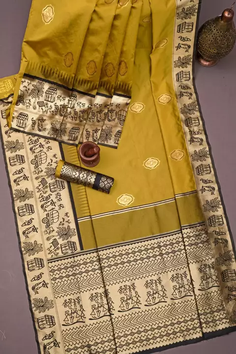 Pure paithani benarosi saree with blouse piece uploaded by M/S SUNDARBAN ONLINE on 7/10/2022