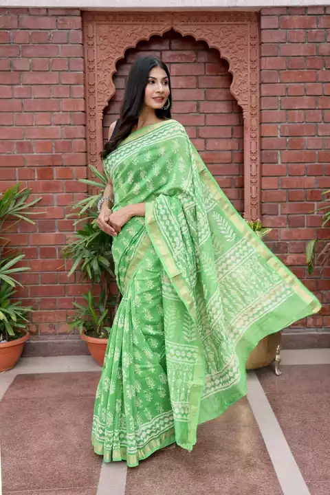 Maheshwari cotton silk sarees  uploaded by Deepak Textile on 7/10/2022